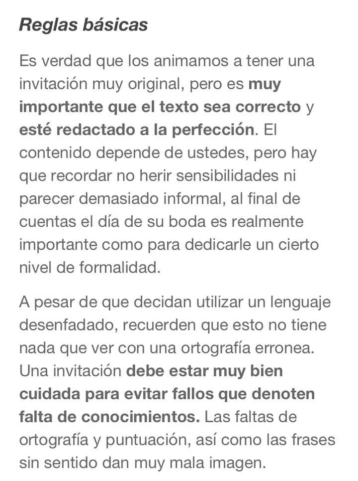 5 tips para redactar las invitaciones de boda perfectamente - 9