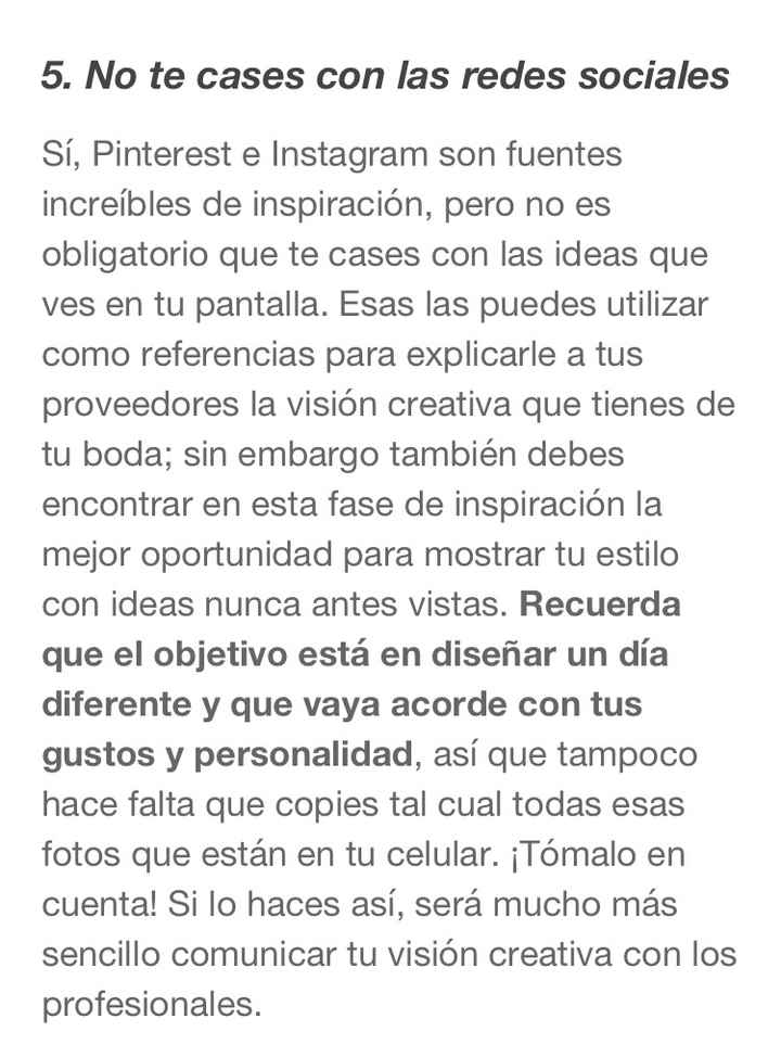 Ayuda a tus proveedores a entender todas las ideas de tu boda - 5