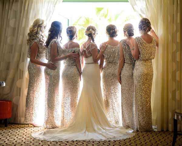 23 imágenes inspiración: Bride & bridesmaids - 4