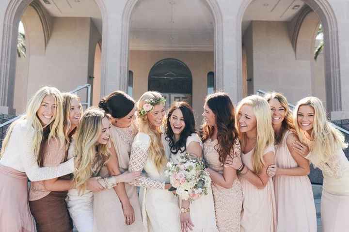 23 imágenes inspiración: Bride & bridesmaids - 7
