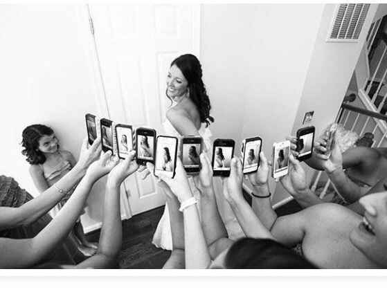 23 imágenes inspiración: Bride & bridesmaids - 15