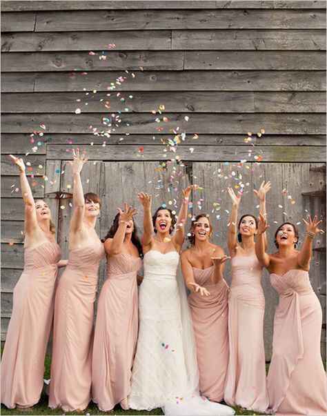 23 imágenes inspiración: Bride & bridesmaids - 20