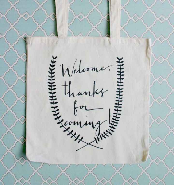 Welcome tote bag - 10