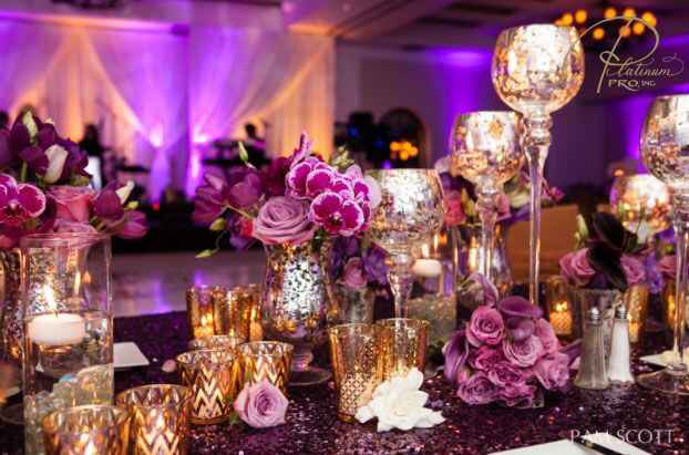 Boda en color dorado & morado ✨ - 17