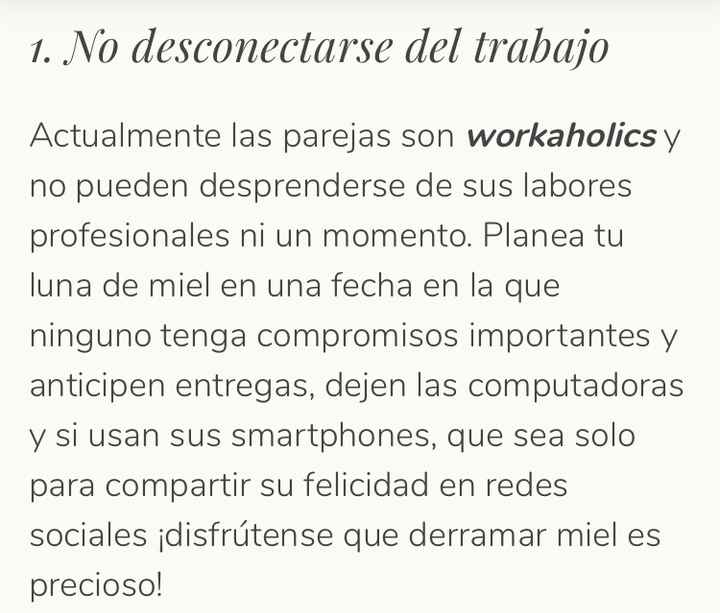 8 errores que los recién casados cometen en su luna de miel - 1
