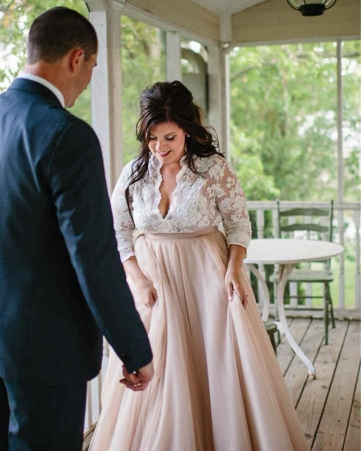10 ideas de inspiración en vestidos para novia talla plus - 4