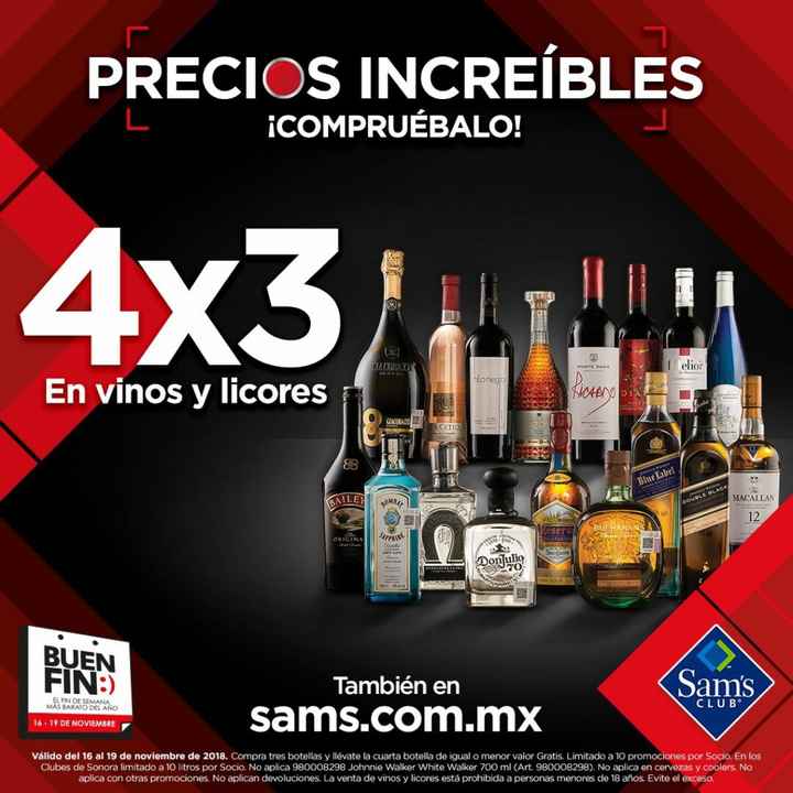 Compra de los vinos y licores - 1