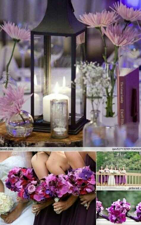 Una boda de morado :) - 2