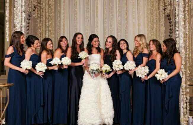 Boda de azul marino - 1