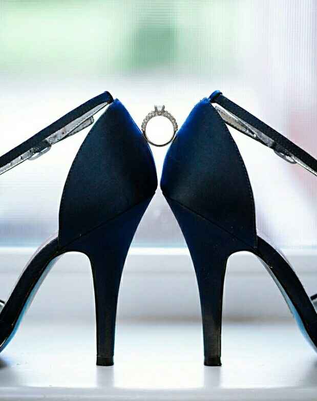 Zapatos de novia en azul, qué opinan? - 11