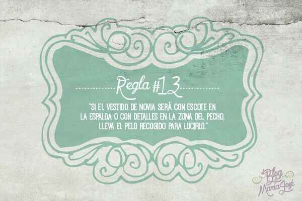 Reglas en la organización de la boda - 5