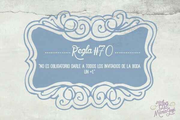 Reglas en la organización de la boda - 17
