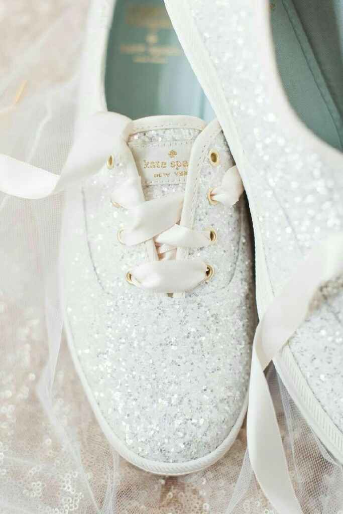 Wedding tennis shoes - 1