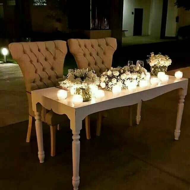 Mesa para los novios - 3