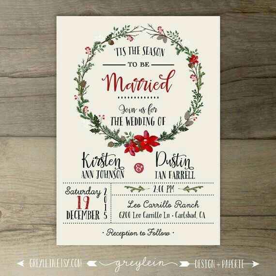 Boda temática: navidad/diciembre/rojo - 1