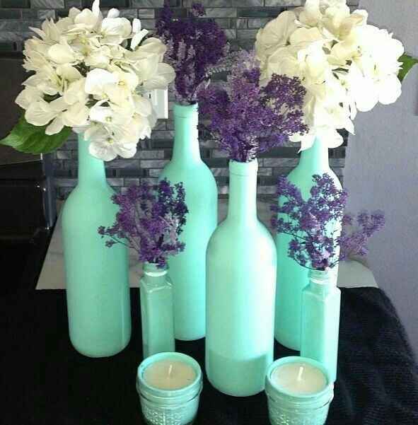 Decoración con botellas - 3