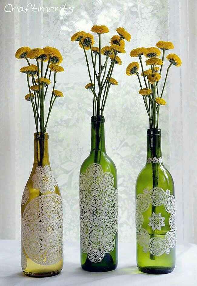 Decoración con botellas - 9