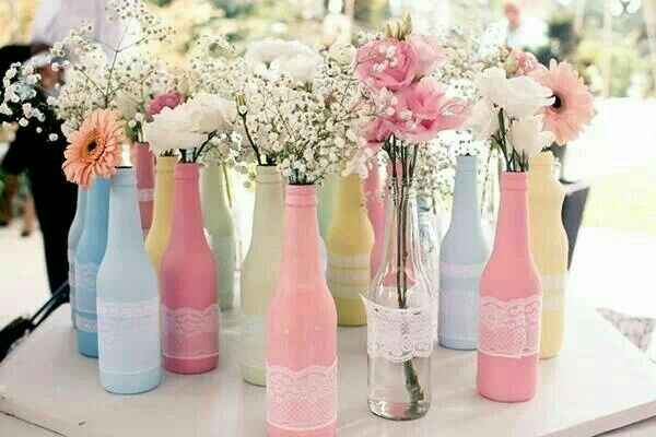 Decoración con botellas - 10