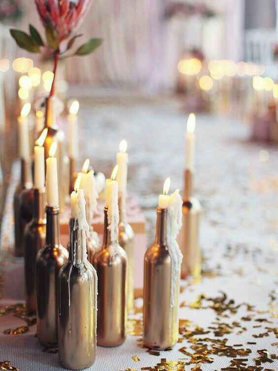 Decoración con botellas - 12