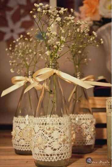 Decoración con botellas - 13