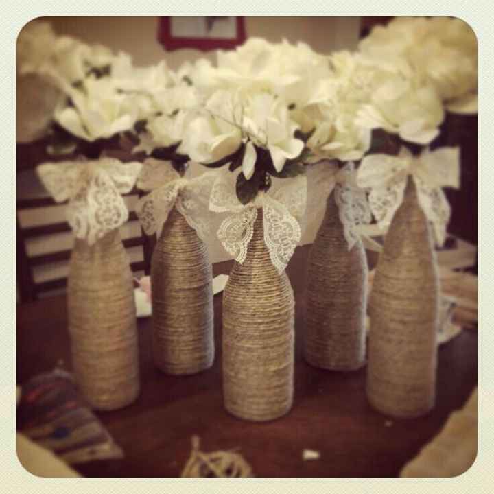 Decoración con botellas - 15