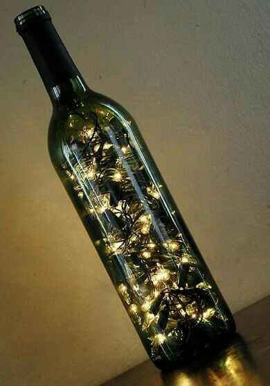 Decoración con botellas - 17
