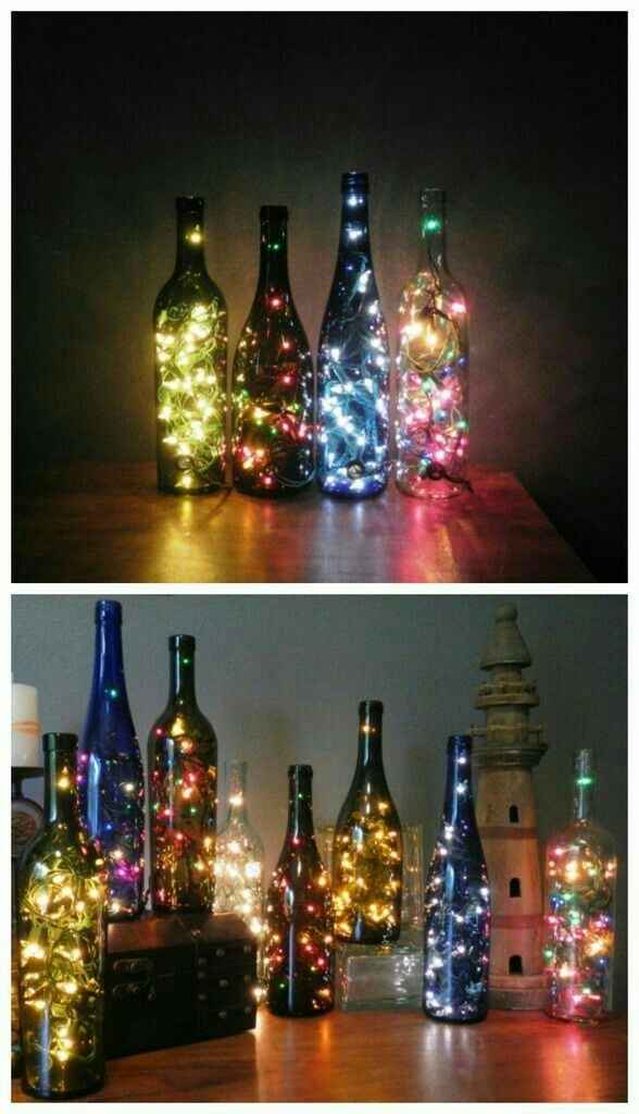 Decoración con botellas - 18