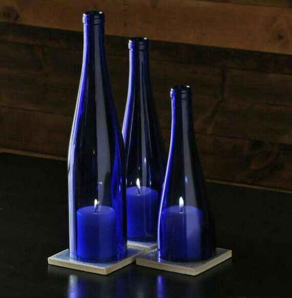 Decoración con botellas - 26