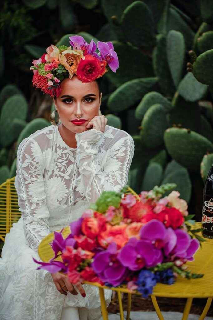 Corona de flores - 8