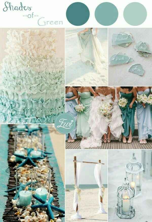 Que color elegirían para una boda de playa - 3