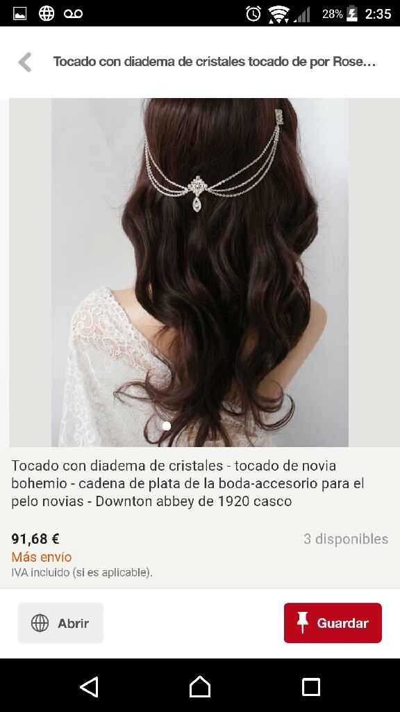 ¿alguien ha visto este tocado? - 1