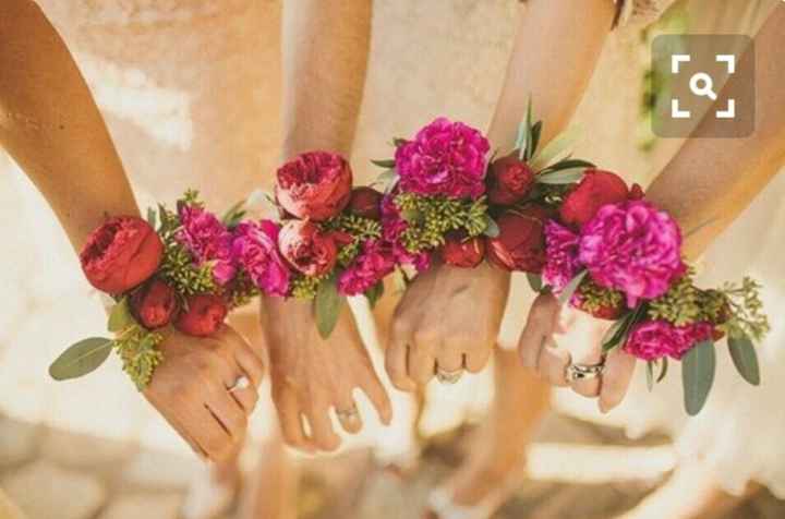Corsage para dama de honor - 1