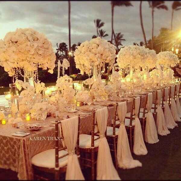 Long wedding tables - 5