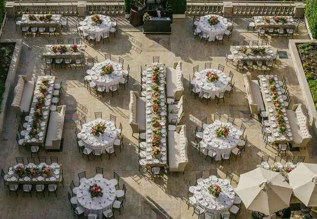 Long wedding tables - 9