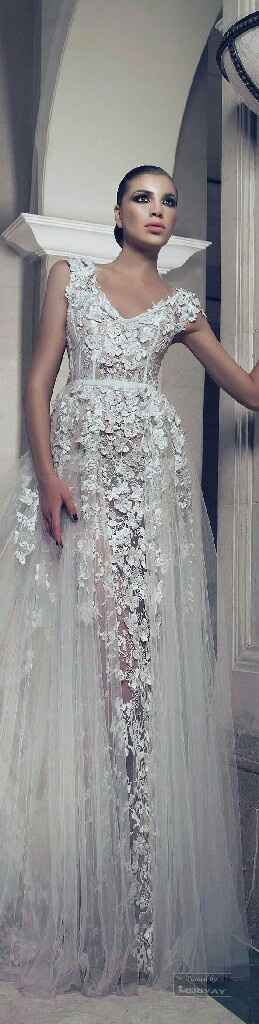 Tendencias 2017: vestidos de novia con flores 3d - 7