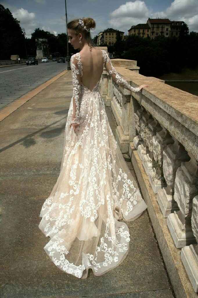 Tendencias 2017: vestidos de novia de colores - 4
