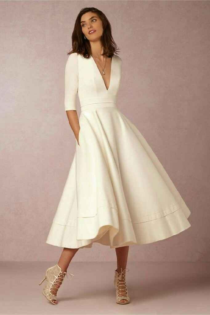 Tendencias 2017: vestidos de novia cortos - 7
