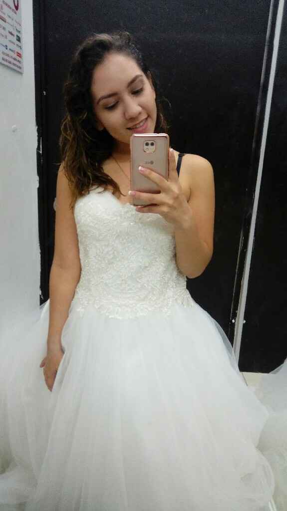 Primeras pruebas de vestido - 1