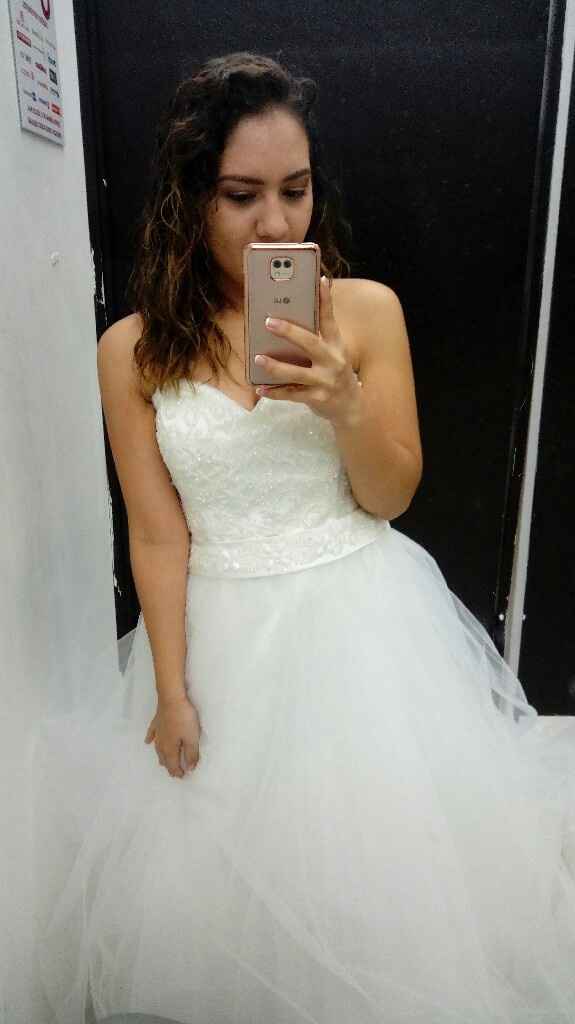 Primeras pruebas de vestido - 2