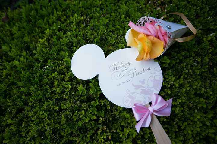 Disney weddings: decor - 7