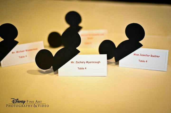 Disney weddings: decor - 9