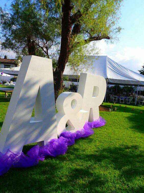 Letras gigantes - 2