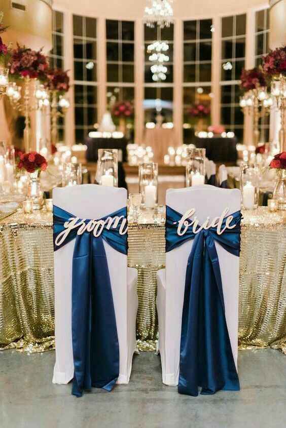 Ideas en navy gold - 18