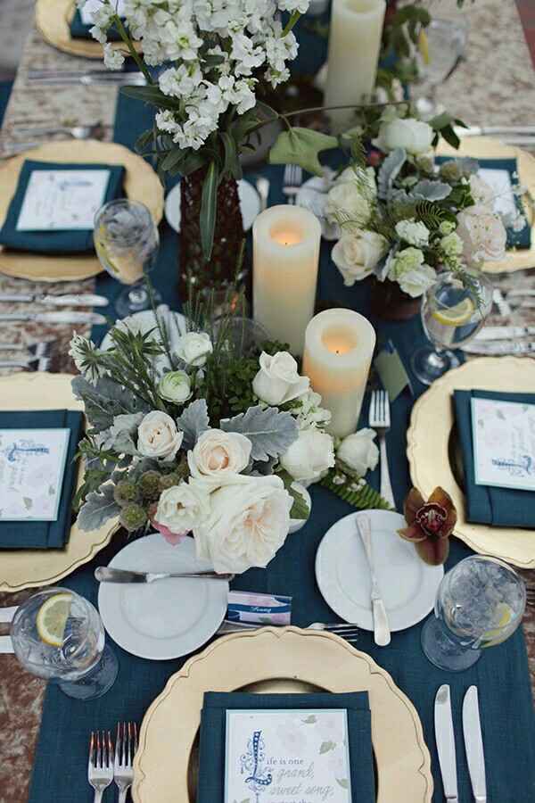 Ideas en navy gold - 23