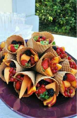 Refrescante fruta en tu boda - 2