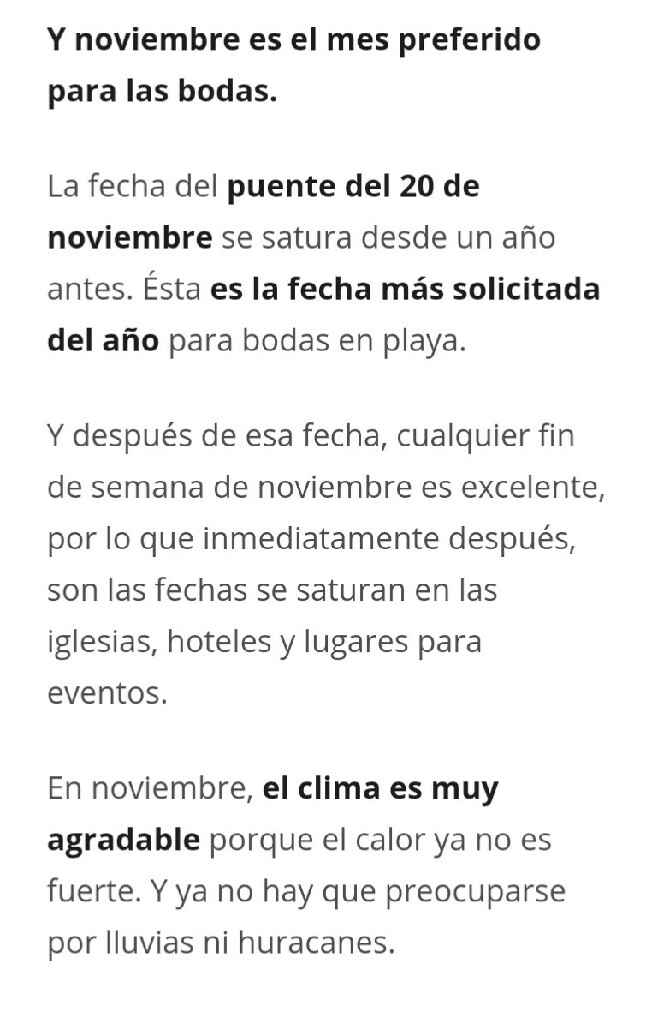 ¿cuál es el mejor mes para una boda en la playa? - 13
