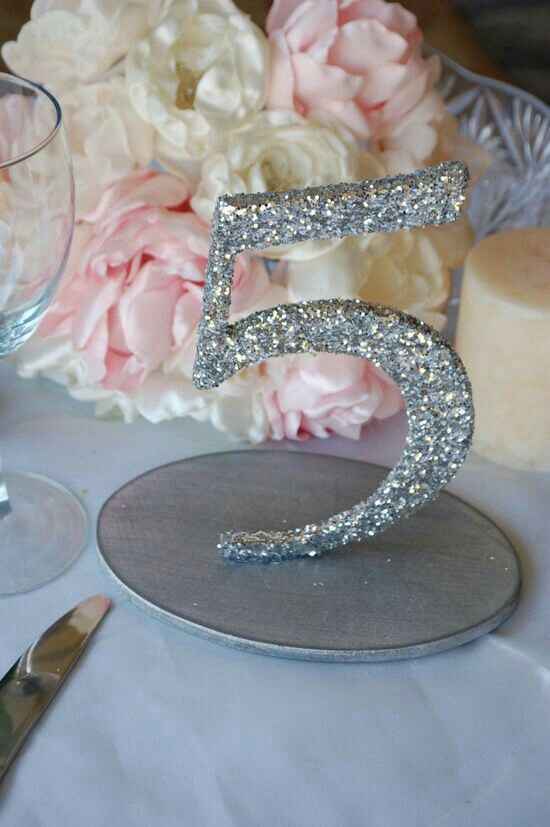 Numeradores de mesa. - 9