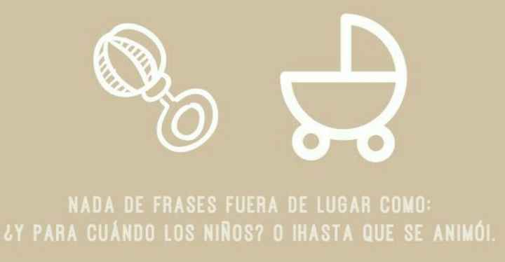 10 cosas que no hay que decir en las bodas - 6