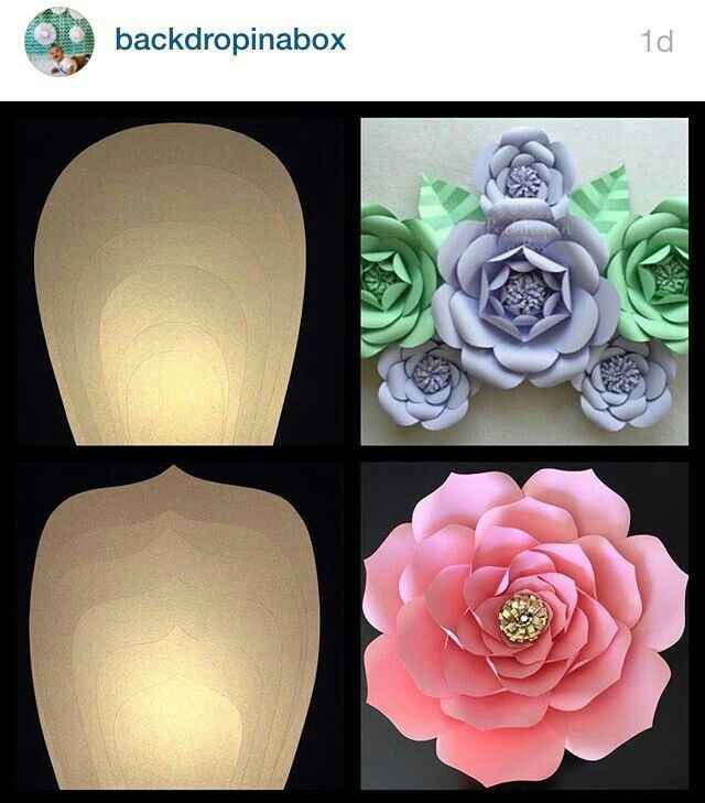 Flores de papel - 4