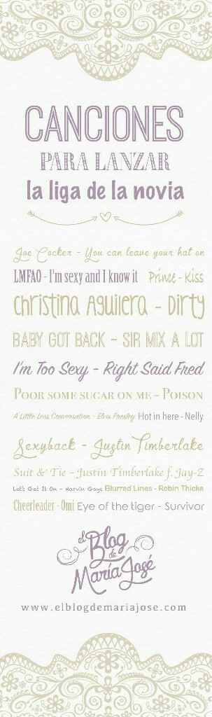 Ayuda!! sugerencias y opiniones para nuestra play list - 1